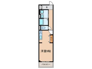 LIFT　VISION　柱 OKAZAKIの物件間取画像